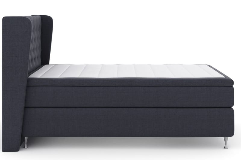 Select No 5 Komplett Sängpaket 160x200 Fast Watergel - Blå/Silver - Möbler - Säng - Komplett sängpaket