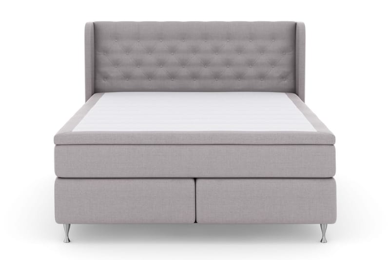 Select No 5 Komplett Sängpaket 160x200 Fast Watergel - Ljusgrå/Silver - Möbler - Säng - Komplett sängpaket