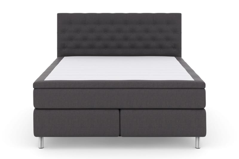 Select No 5 Komplett Sängpaket 160x200 Fast Watergel - Mörkgrå/Metall - Möbler - Säng - Komplett sängpaket