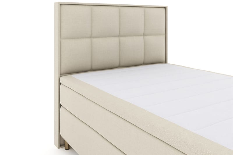 Select No 5 Komplett Sängpaket 160x200 Fast/Medium Latex - Beige/Koppar - Möbler - Säng - Kontinentalsäng