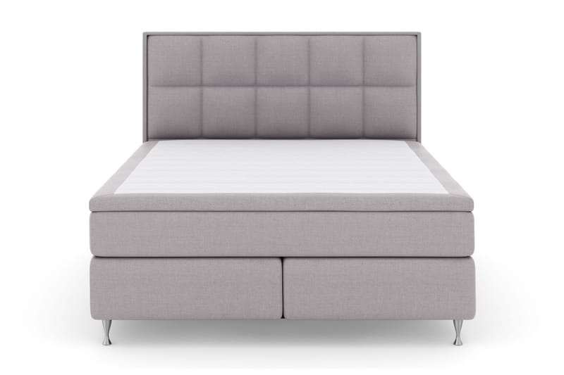 Select No 5 Komplett Sängpaket 160x200 Medium Watergel - Ljusgrå/Silver - Möbler - Säng - Kontinentalsäng