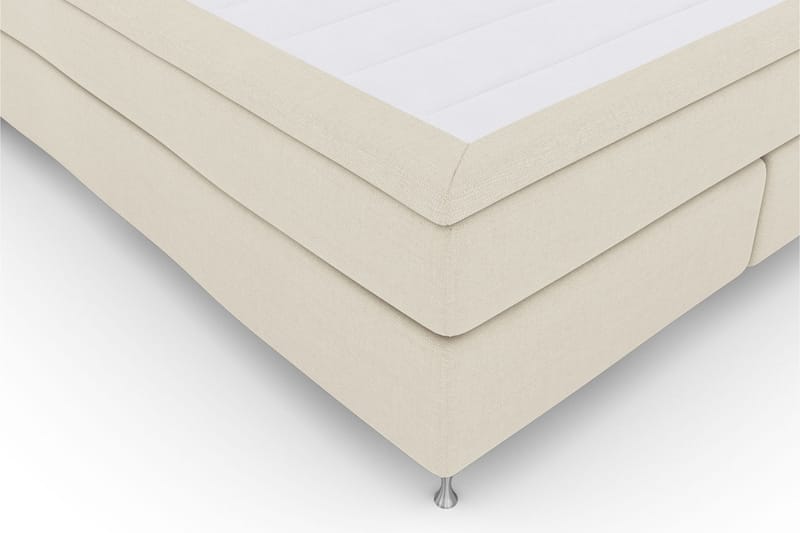 Select No 5 Komplett Sängpaket 180x200 Fast Latex - Beige/Silver - Komplett sängpaket - Kontinentalsäng - Dubbelsäng