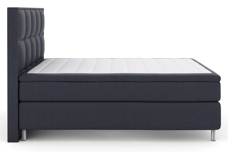 Select No 5 Komplett Sängpaket 180x200 Fast Watergel - Blå/Metall - Möbler - Säng - Kontinentalsäng