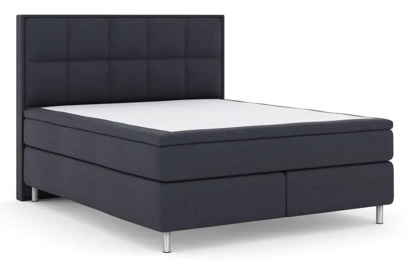 Select No 5 Komplett Sängpaket 180x200 Fast Watergel - Blå/Metall - Möbler - Säng - Kontinentalsäng