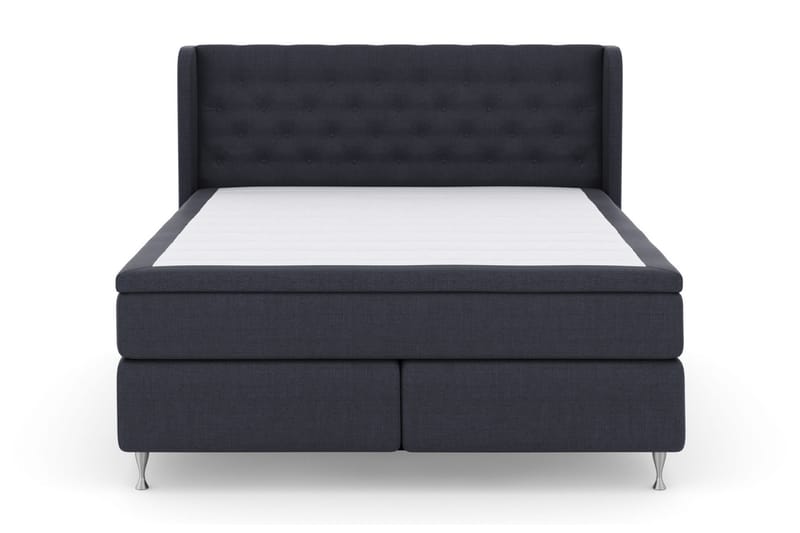Select No 5 Komplett Sängpaket 180x200 Fast Watergel - Blå/Silver - Möbler - Säng - Komplett sängpaket
