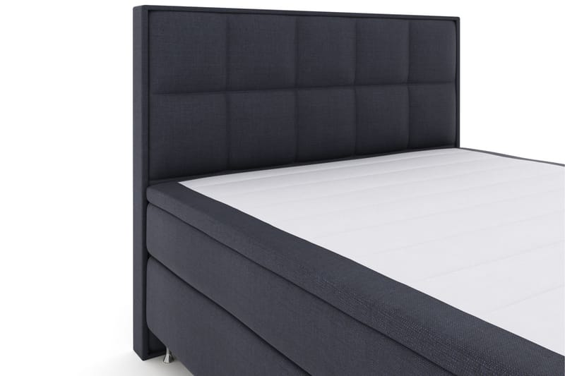 Select No 5 Komplett Sängpaket 180x200 Fast/Medium Latex - Blå/Silver - Möbler - Säng - Komplett sängpaket