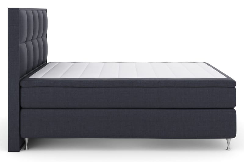 Select No 5 Komplett Sängpaket 180x200 Fast/Medium Latex - Blå/Silver - Möbler - Säng - Komplett sängpaket