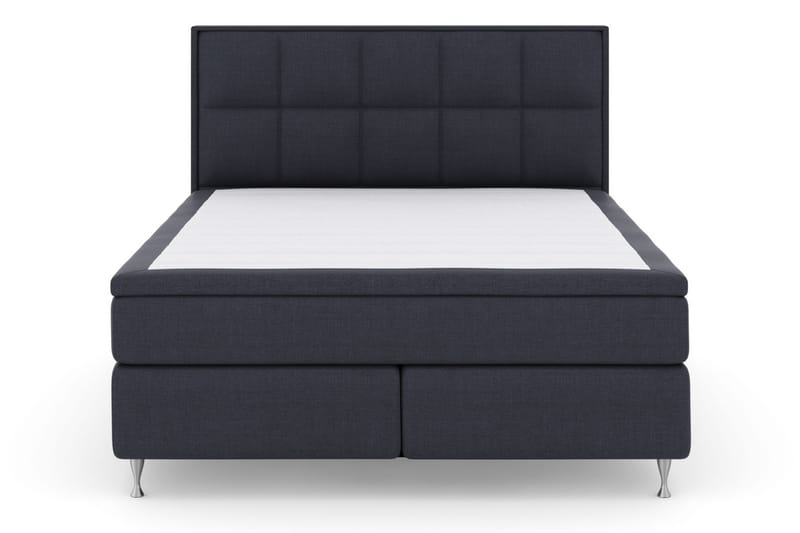 Select No 5 Komplett Sängpaket 180x200 Fast/Medium Latex - Blå/Silver - Komplett sängpaket - Kontinentalsäng - Dubbelsäng