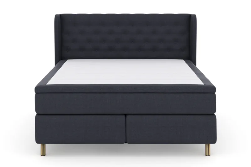 Select No 5 Komplett Sängpaket 180x200 Fast/Medium Watergel - Blå/Koppar - Möbler - Säng - Kontinentalsäng