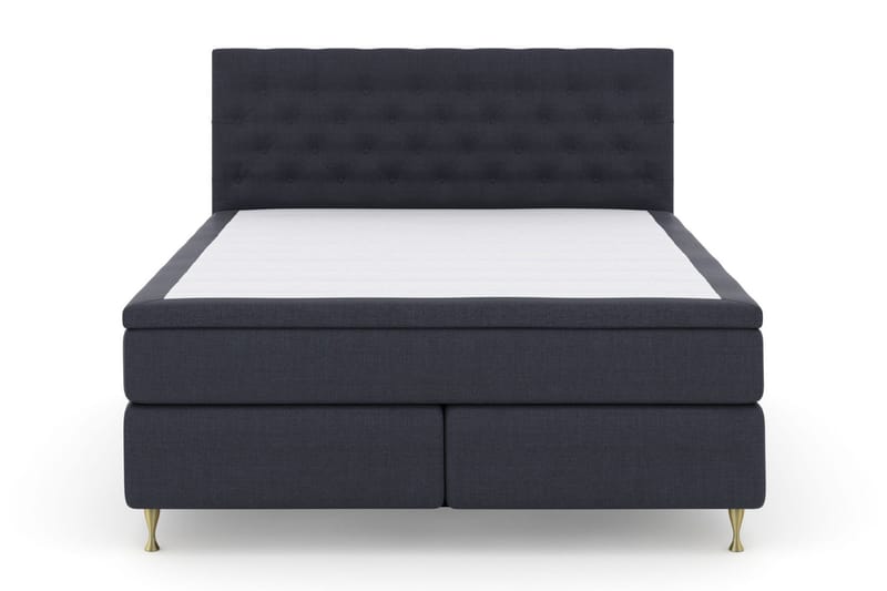 Select No 5 Komplett Sängpaket 180x200 Medium Latex - Blå/Guld - Möbler - Säng - Kontinentalsäng