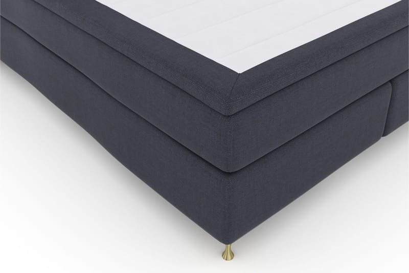 Select No 5 Komplett Sängpaket 180x200 Medium Latex - Blå/Guld - Möbler - Säng - Kontinentalsäng