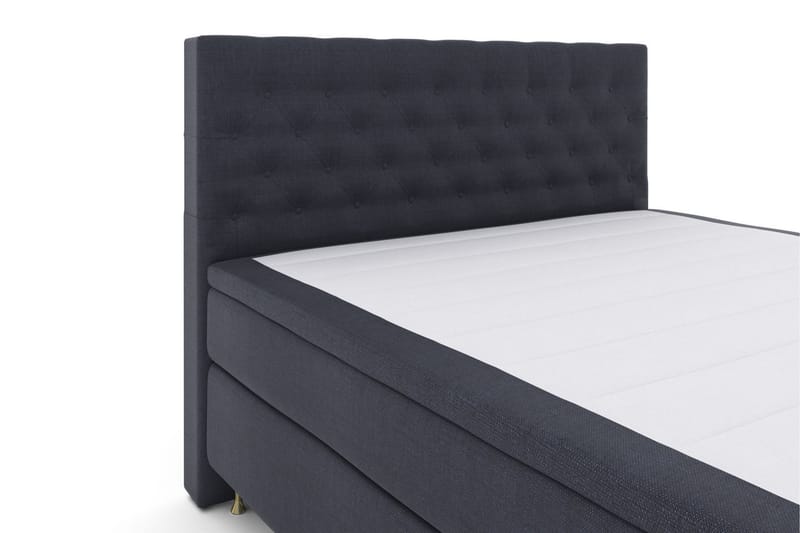 Select No 5 Komplett Sängpaket 180x200 Medium Latex - Blå/Guld - Möbler - Säng - Kontinentalsäng
