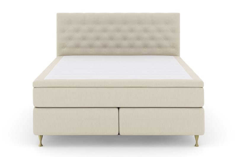Select No 5 Komplett Sängpaket 180x200 Medium Watergel - Beige/Guld - Möbler - Säng - Komplett sängpaket