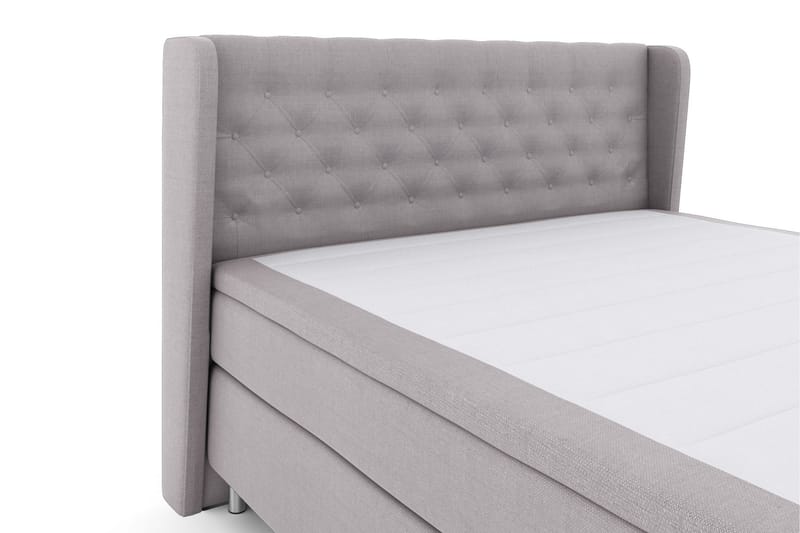 Select No 5 Komplett Sängpaket 180x200 Medium Watergel - Ljusgrå/Metall - Möbler - Säng - Komplett sängpaket
