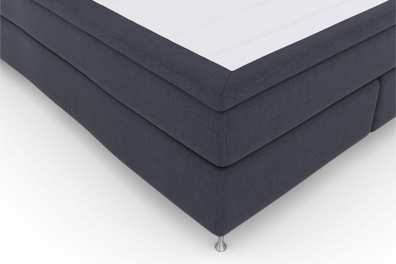 Select No 5 Komplett Sängpaket 210x210 Fast Latex - Blå/Silver - Komplett sängpaket - Kontinentalsäng - Dubbelsäng - Familjesäng