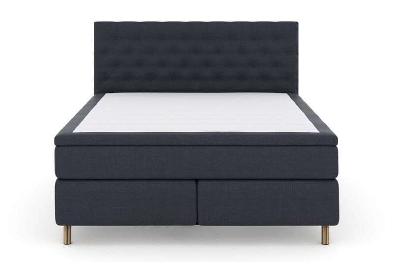 Select No 5 Komplett Sängpaket 210x210 Fast Watergel, Blå/Koppar