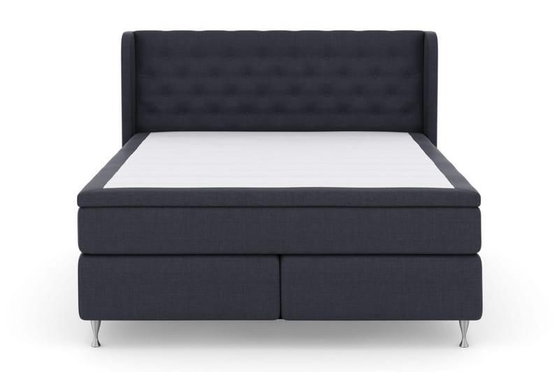 Select No 5 Komplett Sängpaket 210x210 Fast Watergel - Blå/Silver - Möbler - Säng - Kontinentalsäng