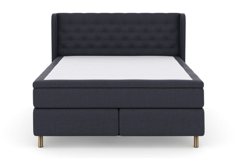 Select No 5 Komplett Sängpaket 210x210 Fast/Medium Watergel - Blå/Koppar - Möbler - Säng - Kontinentalsäng