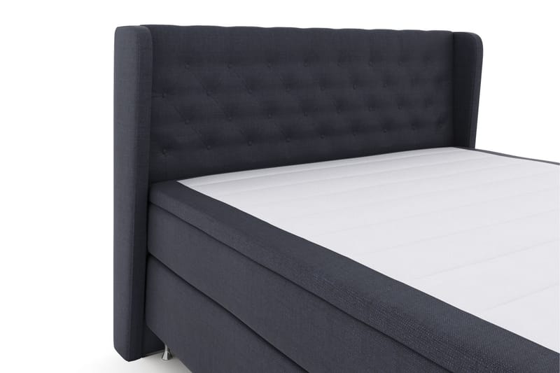 Select No 5 Komplett Sängpaket 210x210 Fast/Medium Watergel - Blå/Silver - Möbler - Säng - Komplett sängpaket