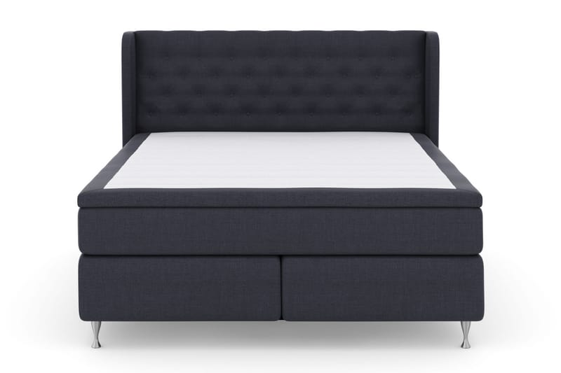 Select No 5 Komplett Sängpaket 210x210 Fast/Medium Watergel - Blå/Silver - Möbler - Säng - Komplett sängpaket