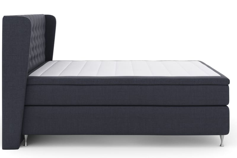 Select No 5 Komplett Sängpaket 210x210 Fast/Medium Watergel - Blå/Silver - Möbler - Säng - Komplett sängpaket