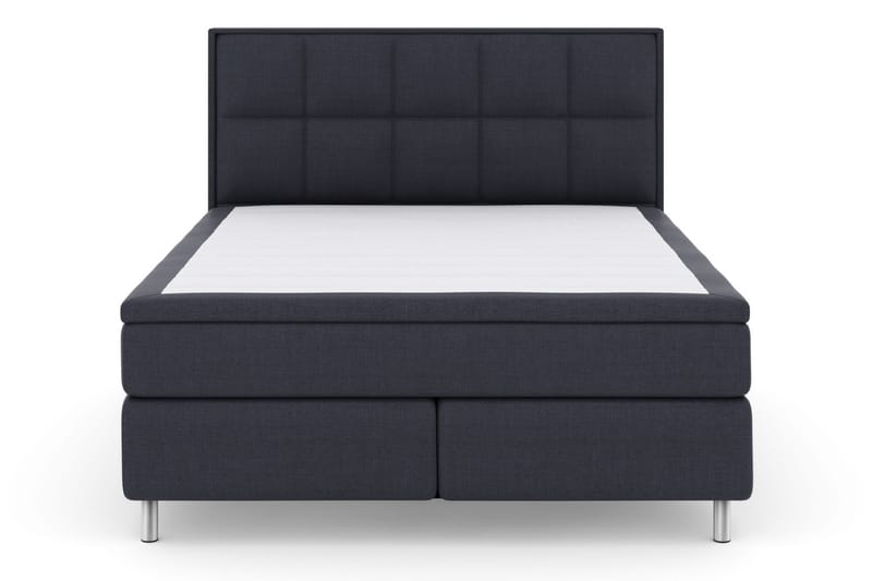 Select No 5 Komplett Sängpaket 210x210 Medium Latex - Blå/Metall - Komplett sängpaket - Kontinentalsäng - Dubbelsäng - Familjesäng
