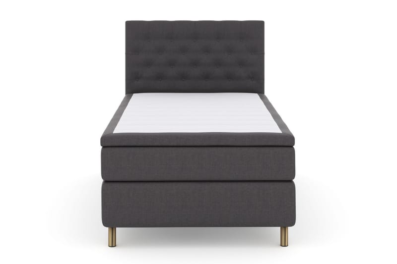 Select No 5 Kontinentalsäng 120x200 Fast Latex - Mörkgrå/Koppar - Möbler - Säng - Kontinentalsäng
