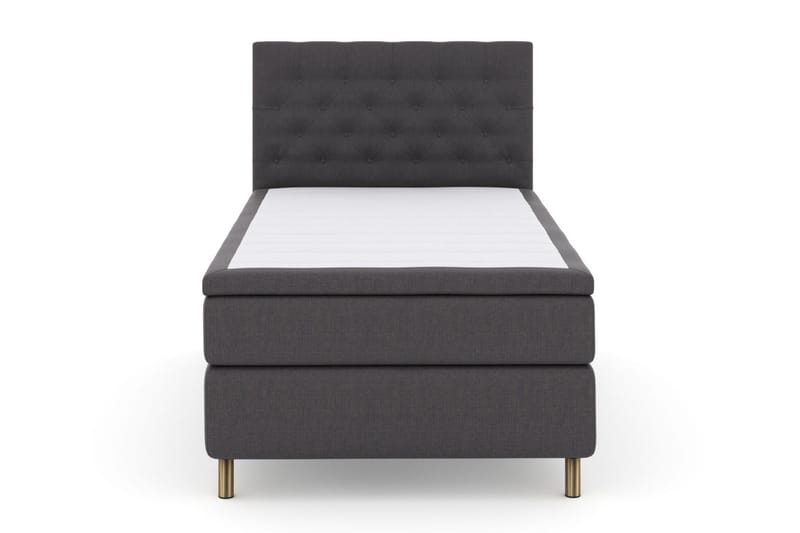 Select No 5 Kontinentalsäng 120x200 Fast Latex - Mörkgrå/Koppar - Möbler - Säng - Kontinentalsäng