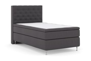 Select No 5 Kontinentalsäng 120x200 Fast Watergel - Mörkgrå/Silver - Möbler - Säng - Kontinentalsäng