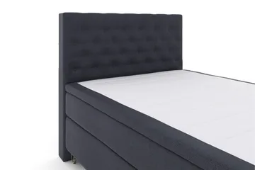 Select No 5 Kontinentalsäng 140x200 Fast Latex - Blå/Metall V-Form - Möbler - Säng - Kontinentalsäng