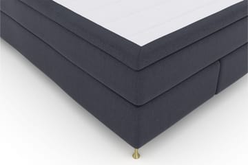 Select No 5 Kontinentalsäng 140x200 Fast/Medium Latex - Blå/Guld - Möbler - Säng - Kontinentalsäng