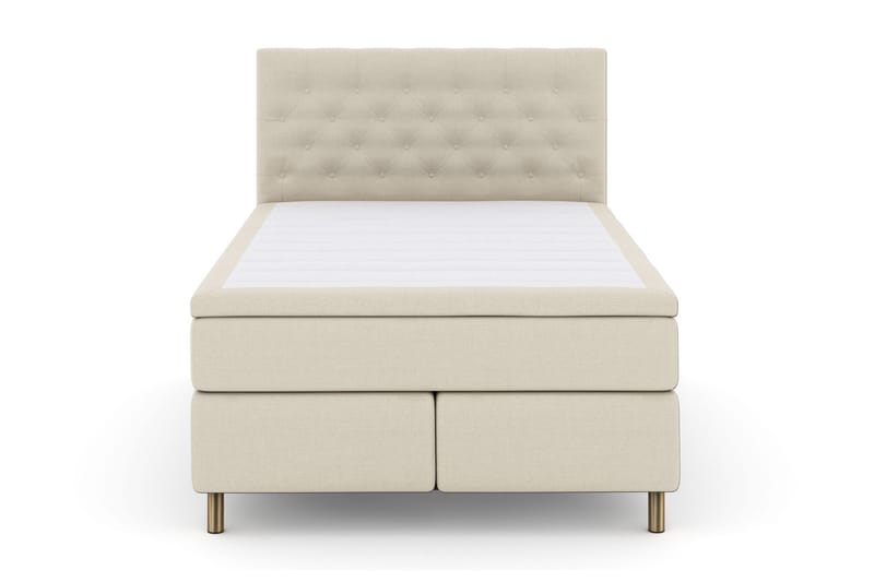 Select No 5 Kontinentalsäng 160x200 Fast Watergel - Beige/Koppar - Möbler - Säng - Kontinentalsäng