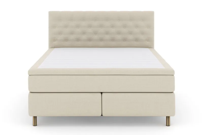 Select No 5 Kontinentalsäng 180x200 Fast Watergel - Beige/Koppar - Möbler - Säng - Kontinentalsäng