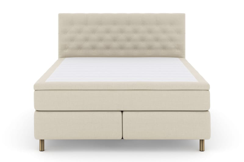 Select No 5 Kontinentalsäng 180x200 Fast/Medium Watergel - Beige/Koppar - Möbler - Säng - Kontinentalsäng