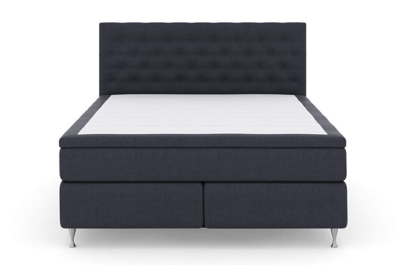 Select No 5 Kontinentalsäng 210x210 Fast Latex - Blå/Silver - Möbler - Säng - Kontinentalsäng