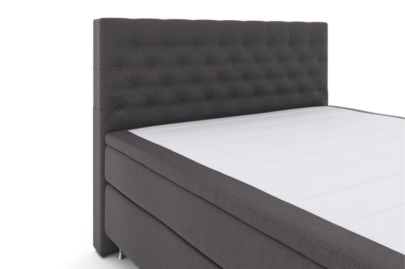Select No 5 Kontinentalsäng 210x210 Fast Latex - Mörkgrå/Silver - Möbler - Säng - Kontinentalsäng