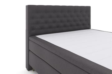 Select No 5 Kontinentalsäng 210x210 Fast/Medium Watergel - Mörkgrå/Metall V-Form - Möbler - Säng - Kontinentalsäng