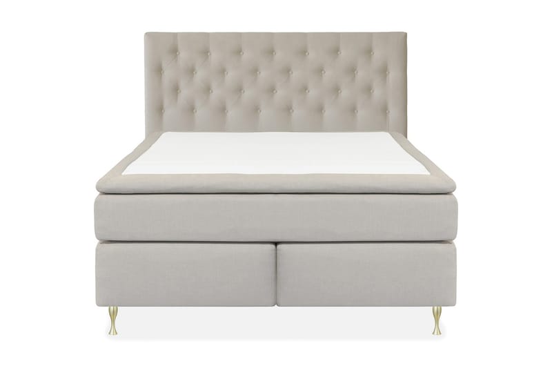 Select No 5 Kontinentalsäng 210x210 Medium Latex - Beige/Guld - Möbler - Säng - Kontinentalsäng