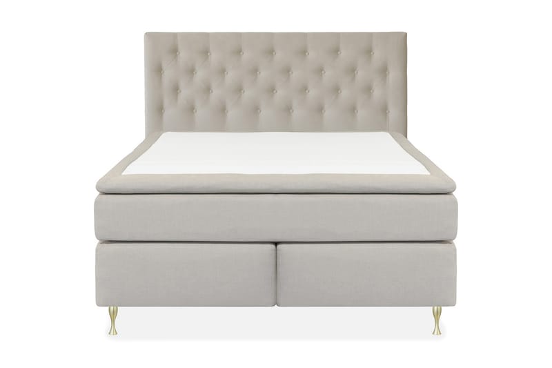Select No 5 Kontinentalsäng 210x210 Medium Latex - Beige/Guld - Möbler - Säng - Kontinentalsäng