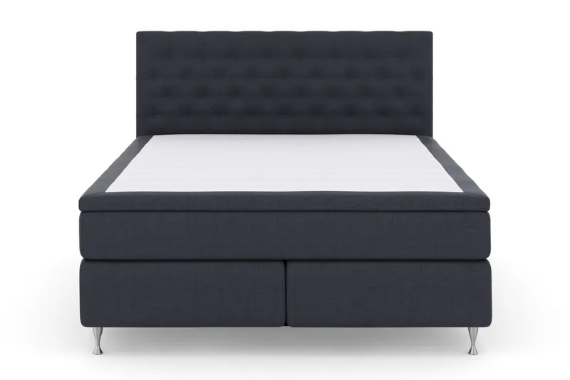 Select No 5 Kontinentalsäng 210x210 Medium Latex - Blå/Silver - Möbler - Säng - Kontinentalsäng