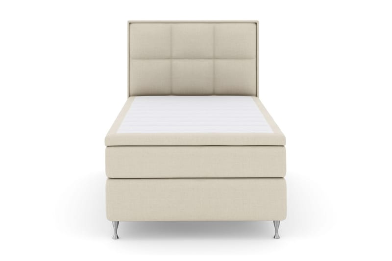 Select No 6 Komplett Sängpaket 120x200 Fast Latex/Memory - Beige/Silver - Möbler - Säng - Komplett sängpaket