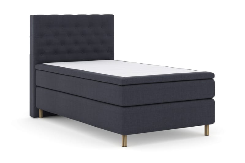 Select No 6 Komplett Sängpaket 120x200 Fast Latex/Memory - Blå/Koppar - Möbler - Säng - Kontinentalsäng