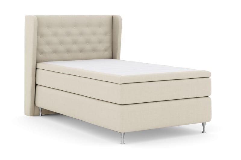 Select No 6 Komplett Sängpaket 120x200 Fast Watergel - Beige/Silver - Möbler - Säng - Komplett sängpaket