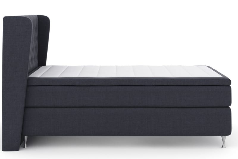 Select No 6 Komplett Sängpaket 120x200 Fast Watergel - Blå/Silver - Möbler - Säng - Kontinentalsäng