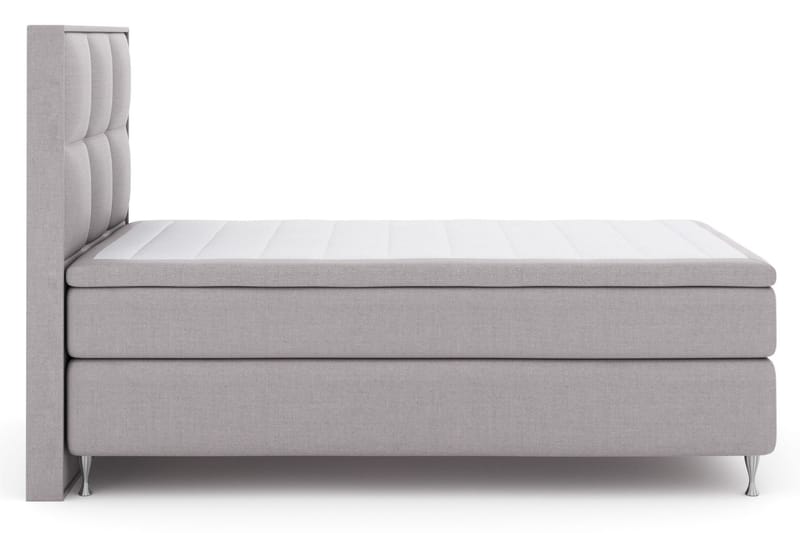Select No 6 Komplett Sängpaket 120x200 Fast Watergel - Ljusgrå/Silver - Möbler - Säng - Komplett sängpaket