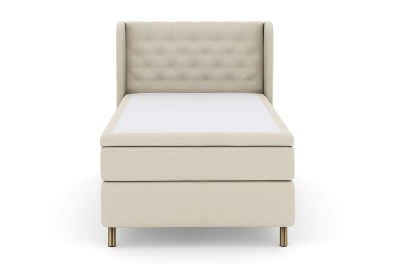 Select No 6 Komplett Sängpaket 120x200 Medium Memory/Pocket - Beige/Koppar - Möbler - Säng - Kontinentalsäng