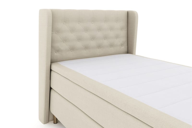 Select No 6 Komplett Sängpaket 120x200 Medium Memory/Pocket - Beige/Koppar - Möbler - Säng - Kontinentalsäng