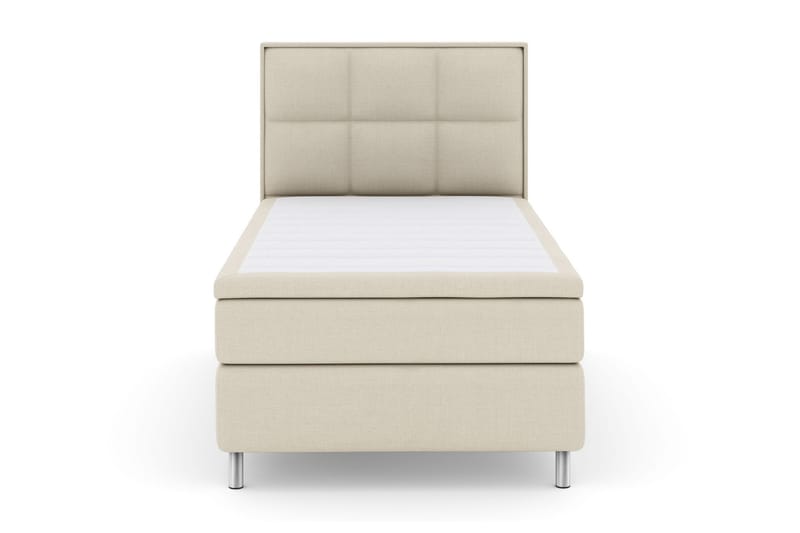 Select No 6 Komplett Sängpaket 120x200 Medium Memory/Pocket - Beige/Metall - Möbler - Säng - Komplett sängpaket