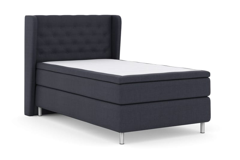 Select No 6 Komplett Sängpaket 120x200 Medium Memory/Pocket - Blå/Metall - Möbler - Säng - Kontinentalsäng