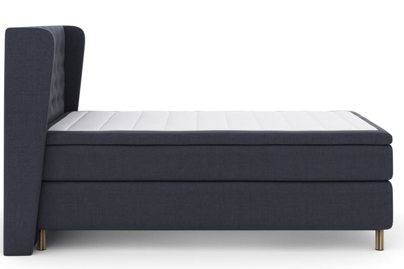 Select No 6 Komplett Sängpaket 120x200 Medium Memory/Pocket - Blå/Metall - Möbler - Säng - Kontinentalsäng